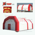 White Red Inflatable Event Tent,Inflatable Giant Exhibition Hall Tents